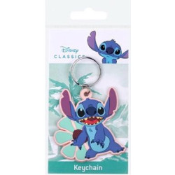 STITCH - Fleur Hawaà¯enne - Porte-clés en CaoutchouRK39340C_1.jpg5050293393407