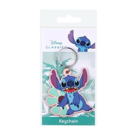 STITCH - Fleur Hawaà¯enne - Porte-clés en CaoutchouRK39340C_1.jpg5050293393407