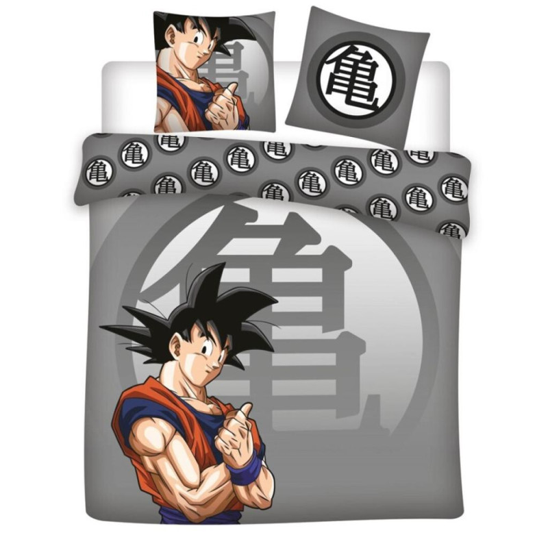 DRAGON BALL Z - Parure de lit 240x220cm + 2x65x65cm - GokuFIGAYM153DBSDVP240_1.jpg5407010078497