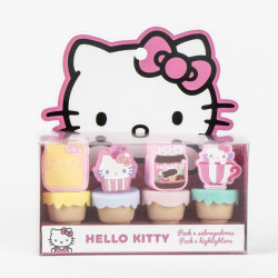 HELLO KITTY - Pack de 4 mini Surligneurs "food"FIG2700002036_1.jpg8445484577488