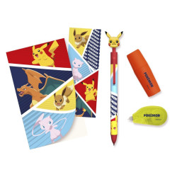 POKEMON - Set de Papeterie avec un Bloc-note - 5pcFIGGS2021PK_1.jpg8426842115993