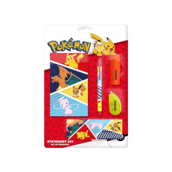 POKEMON - Set de Papeterie avec un Bloc-note - 5pcFIGGS2021PK_2.jpg8426842115993