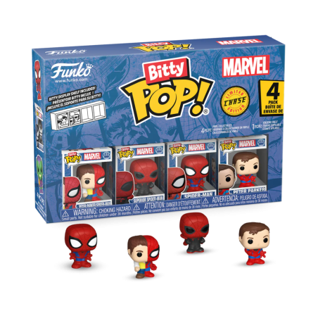 SPIDER-MAN - Bitty Pop 4 Pack 2.5cm - Parker SplitFIGFUN85704_1.png889698857048