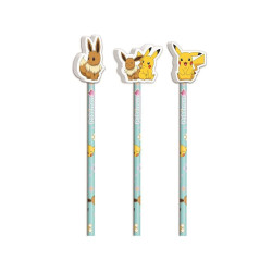 POKEMON - Collection Flower - Set de 3 Crayons avec TopperFIGCYPTP20-01PK_1.jpg8426842111599