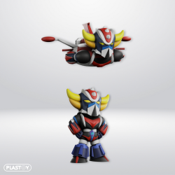GOLDORAK - Soucoupe & Goldorak debout - Pack 2 figurines 7cmFIGPLYSD070227_1.png3521320702278