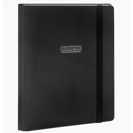 EVORETRO - Classeur cartes rég. 9 poches 360 cartes a/ élastique NoirFIGEVO4098_1.jpg3701492104098