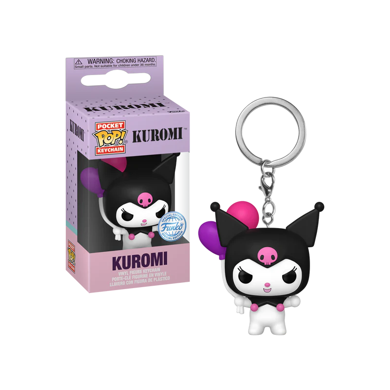 HELLO KITTY - Pocket Pop Keychains - Kuromi (avec Ballon)FIGFUN77394_1.png889698773942