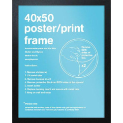 Cadre Mini Poster - Eton Black - Noir - 40x50cmFIGFMMPA1BK_1.jpg9600000179051