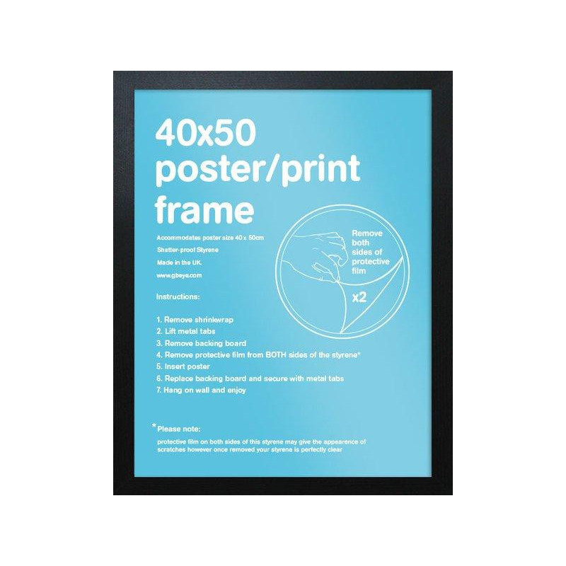 Cadre Mini Poster - Eton Black - Noir - 40x50cmFIGFMMPA1BK_1.jpg9600000179051