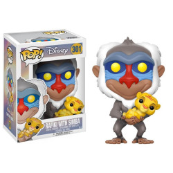 DISNEY - Lion King - POP NÂ° 301 - Rafiki with SimbaFIGFUN20095_1.jpg889698200950