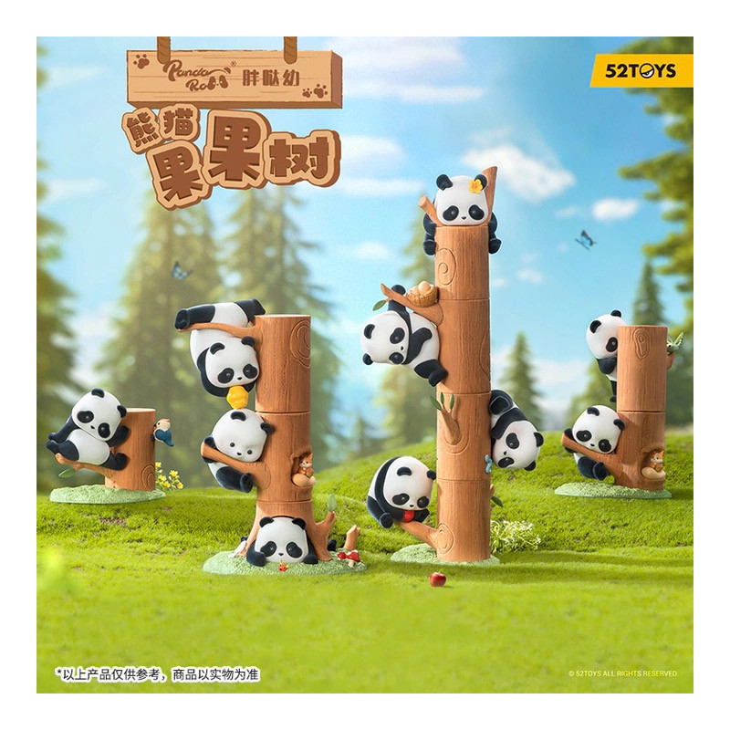Trading figure 52toys pandaroll mystery blind box fruit tree climbing boite de 8pcsFTT02515.JPG6958985025157