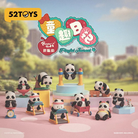 Trading figure 52toys panda roll playful journal boite de 8pcsFTT01626.jpg6958985016261