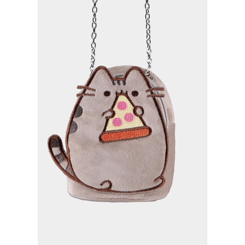 PUSHEEN - Pizza - Micro Sac Peluche '6.5x10.5x13cm'MI408015PSH_1.jpg8718526412635