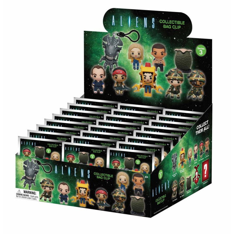 ALIENS - Series 3 - 3D Foam Bag Clip (Display 24 Pcs)FIGMONO77025_1.jpg77764770258