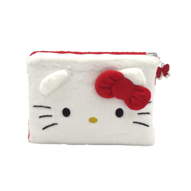 HELLO KITTY & KUROMI - Trousse Fourrure RéversibleFIGNC37-01HK_2.jpg8426842112367