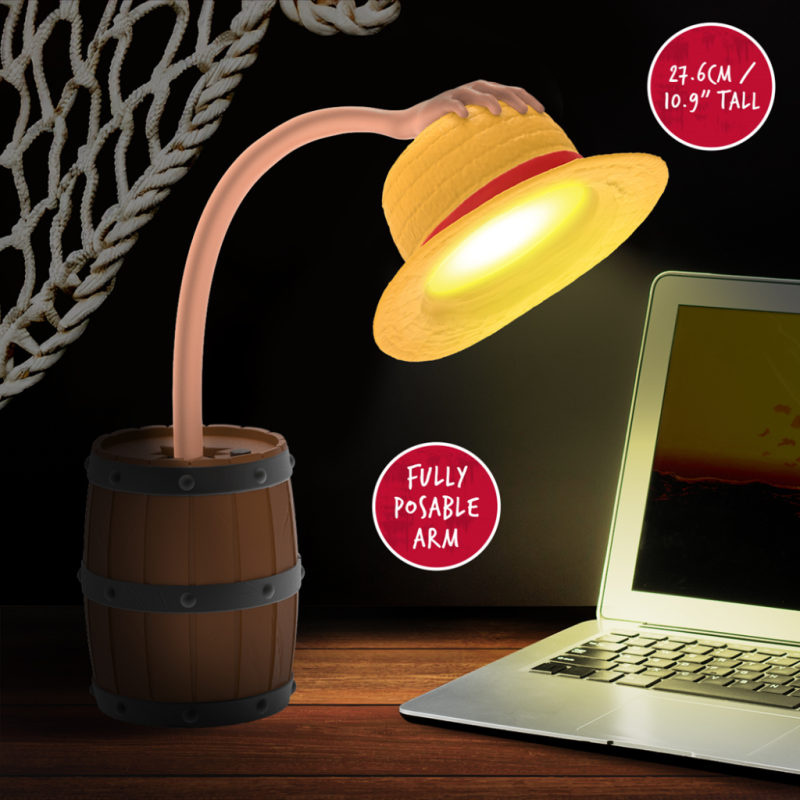 ONE PIECE NETFLIX - Chapeau - Lampe de Bureau 27cmFIGPP14468OPNF_1.png5056577754384