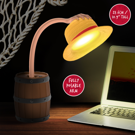 ONE PIECE NETFLIX - Chapeau - Lampe de Bureau 27cmFIGPP14468OPNF_1.png5056577754384