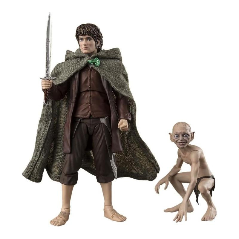 Figurine articulee tamashii nations  seigneur des anneaux sh figuarts frodo baggins & gollum 12-5cmTN67563.jpg4573102675637