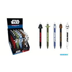 STAR WARS - Stylo à  Gel Effaà§able +Head Topper (Display de 30pcs)SR2404718_1.png5063457047689