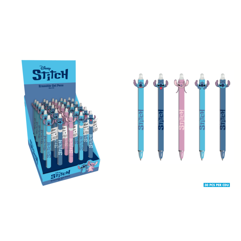 STITCH - Stylo à  Gel Effaà§able +Head Topper (Display de 30pcs)SR2404989_1.png5063457050399