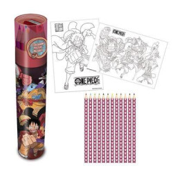 ONE PIECE - Equipage Chapeaux de paille - Tube 2 posters + crayonsFIGSR74431_1.jpg5056480392932