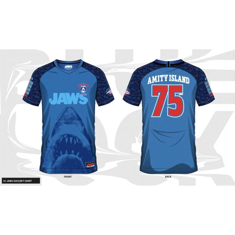 LES DENTS DE LA MER - Amity Island 75 - Maillot de Foot Homme (S)FIGMJAFT001BL_1.jpg3664794775598