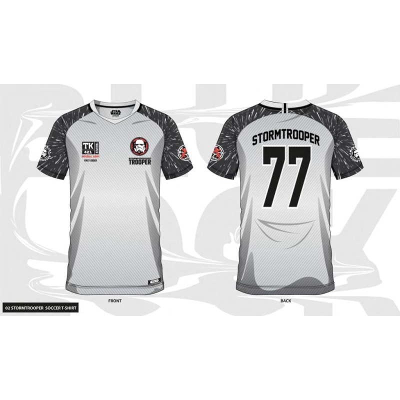 STAR WARS - Stormtrooper 77 - Maillot de Foot Homme (S)FIGMSWFT002WH_1.jpg3664794775444