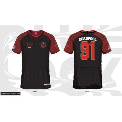 MARVEL - Deadpool 91 - Maillot de Foot Homme (XXL)FIGMMAFT002BK_1.jpg3664794775185