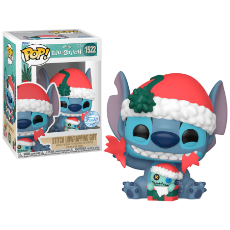 LILO & STITCH - POP Disney NÂ° 1522 - Stitch déballant cadeauFIGFUN82860_1.png889698828604