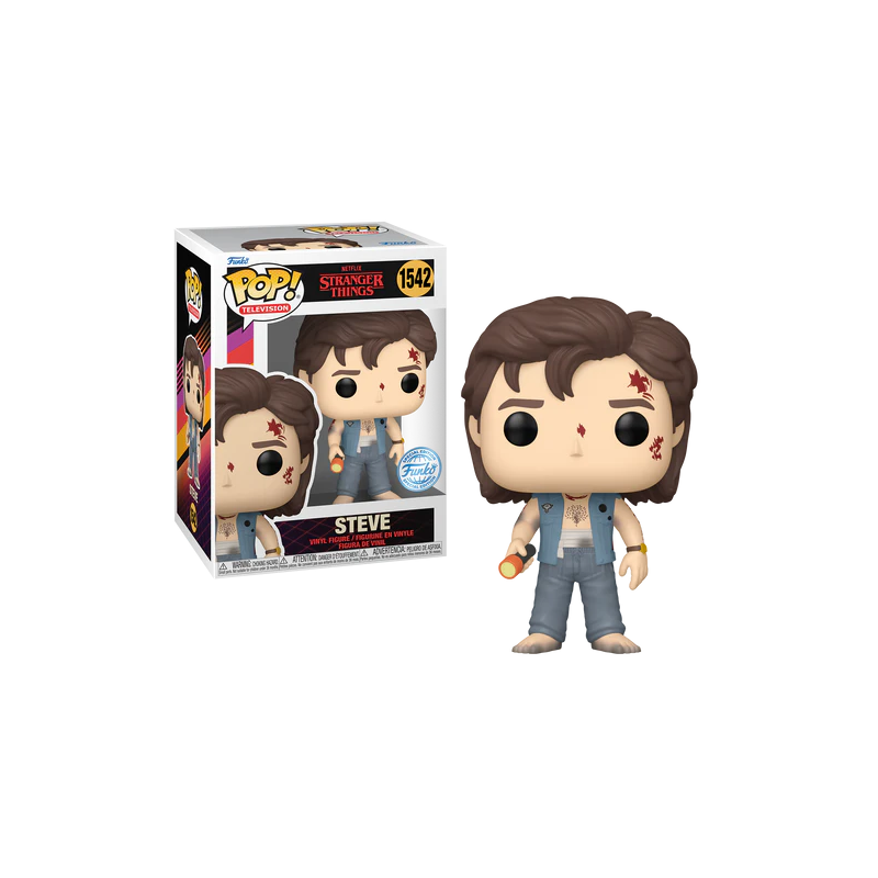 STRANGER THINGS - POP TV NÂ° 1542 - Steve (Battledamage)FIGFUN77615_1.png889698776158
