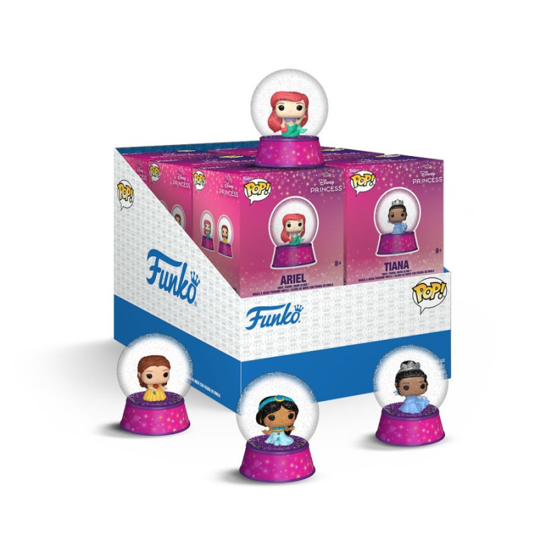 Trading figure funko disney princess mini snow globes asst 12pcsFUN85114.jpg0889698851145