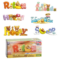 Trading figure rement rilakkuma words boite de 6pcsREM17321B.jpg4521121173214