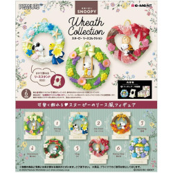 Trading figure rement snoopy wreath collection asst boite de 6pcsREM25127.jpg4521121251271