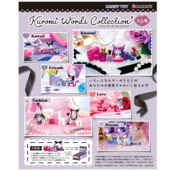 Trading figure rement hello kitty kuromi words collection asst boite de 6pcsREM15266.jpg4521121152660