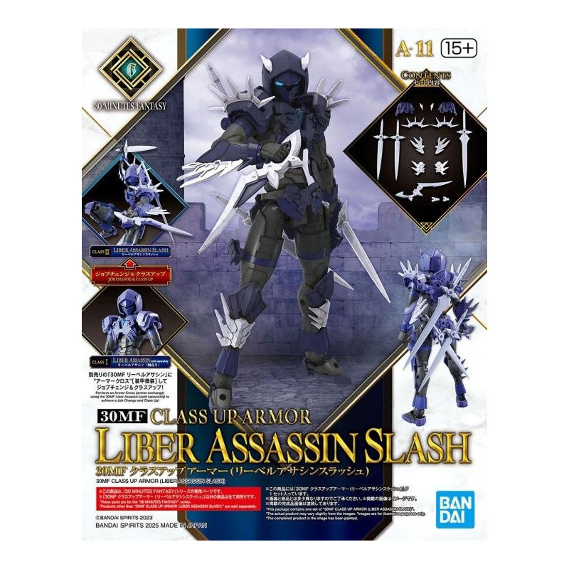 30MF - Class Up Armor (Liber Assassin Slash) - Model KitFIGMK68581_1.jpg4573102685810