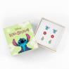 STITCH - 3 Paires de Clous d'Oreilles - Laiton PlaquéFIGSF00468SLARG_1.jpg887746815699