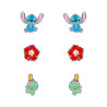 STITCH - 3 Paires de Clous d'Oreilles - Laiton PlaquéFIGSF00468SLARG_5.jpg887746815699