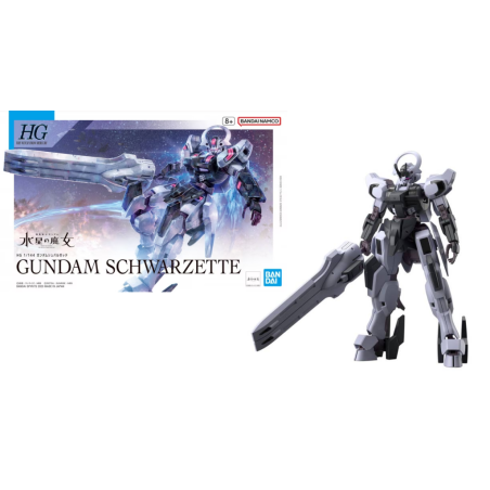 GUNDAM THE WITCH FROM MERCURY -HG 1/144 Gundam Schwarzette - Model KitFIGMK65024_1.png4573102650245