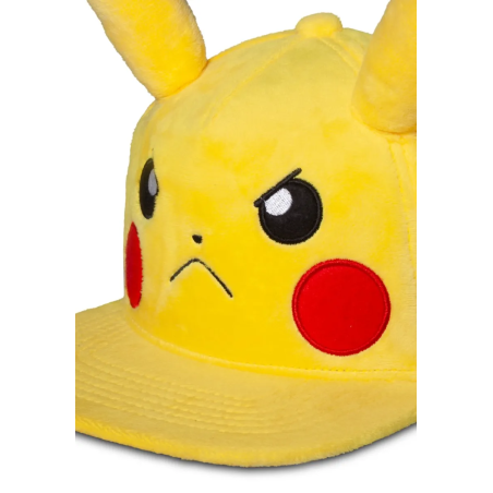 POKEMON - Pikachu Faché - Casquette Novelty PlushFIGNH463802POK_2.png8718526173529