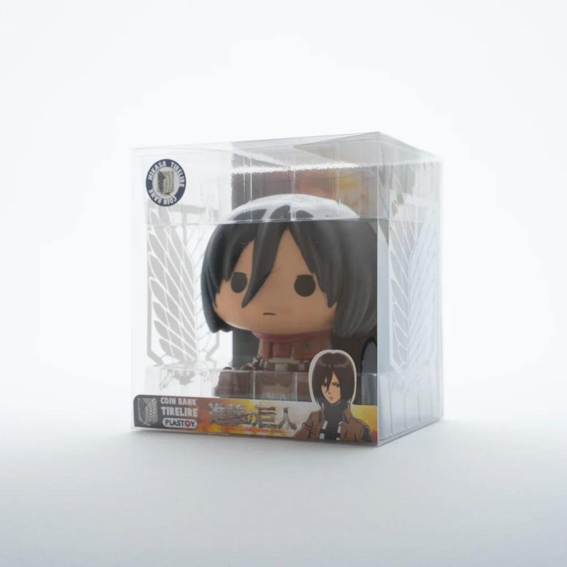 ATTACK ON TITAN - Mini-Tirelire - Chibi Mikasa - 13cmFIGPLT80075_2.jpg3521320800752