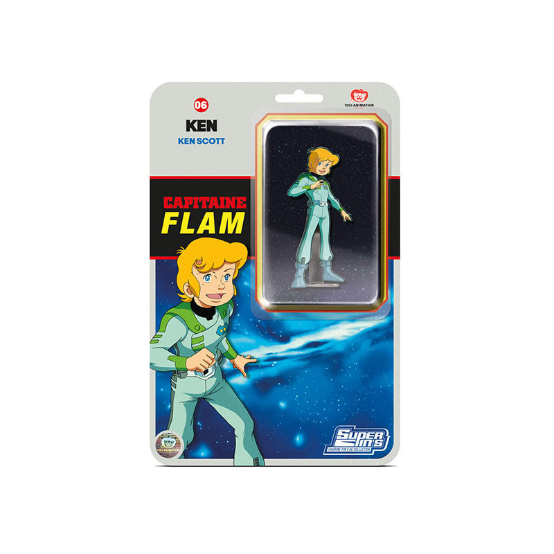 Sp collection capitaine flam pins blister card ken 10,5cm - pinsSP00235.jpg3700789002369