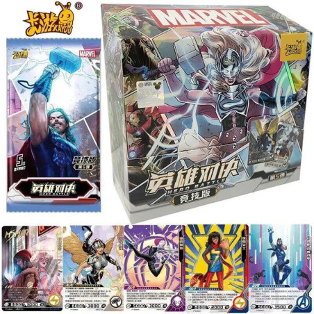 Kayou 110 marvel kayou 110 avengers hero battle vol 4 boite 20 boosters 6 cartes - carte a collectionnerKYMAV4.jpg6973830383213