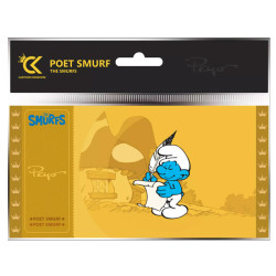 Cartoon kingdom schtroumpfs golden ticket col.2 poete x 10 - golden ticketCKTS011.jpg3760375860193