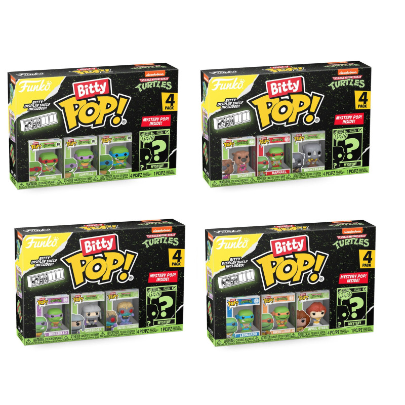 Funko tmnt tortues ninjas bitty pop tmnt comics asst 12pcs - bitty popFUN76790.jpg0889698767903