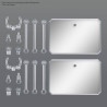 GUNDAM - Action Base 6 (Clear Color) Mirror Stickers Set - Model KitFIGMK67156_2.jpeg4573102671561