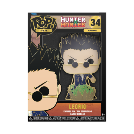 HUNTER X HUNTER - Pop Large Enamel Pin NÂ° 34 - LeorioFIGHHPP0004_2.png671803445024