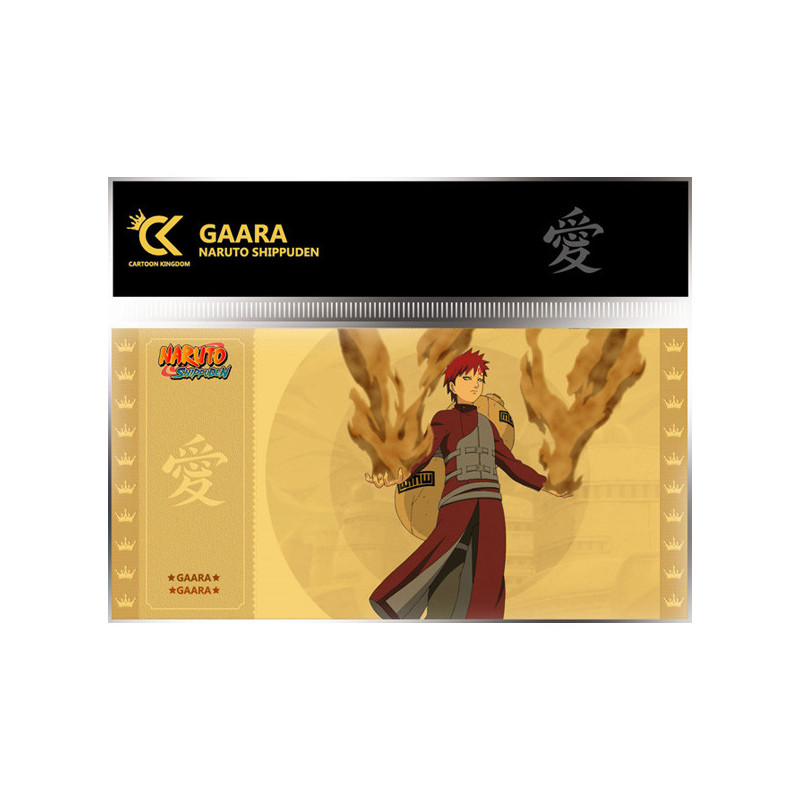 Cartoon kingdom naruto shippuden golden ticket col.3 gaara lot x10 - golden ticketCKNS26BB.jpg3760375860063
