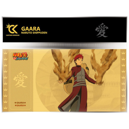 Cartoon kingdom naruto shippuden golden ticket col.3 gaara lot x10 - golden ticketCKNS26BB.jpg3760375860063
