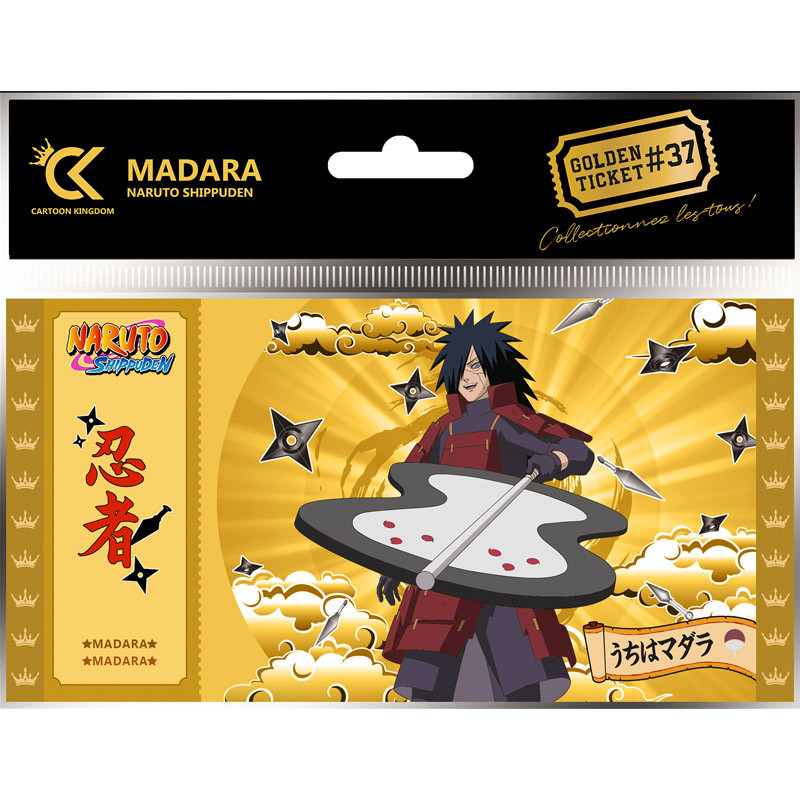 Cartoon kingdom naruto shippuden golden ticket madara x5 - golden ticketCKNS37.jpg3760375864283