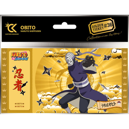 Cartoon kingdom naruto shippuden golden ticket obito x5 - golden ticketCKNS36.jpg3760375864276